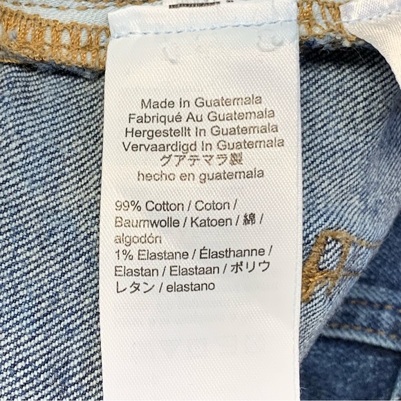 Madewell Tomboy Straight Jeans in Chaseley Wash Style #MB499 - Size 25 - Picture 14 of 16